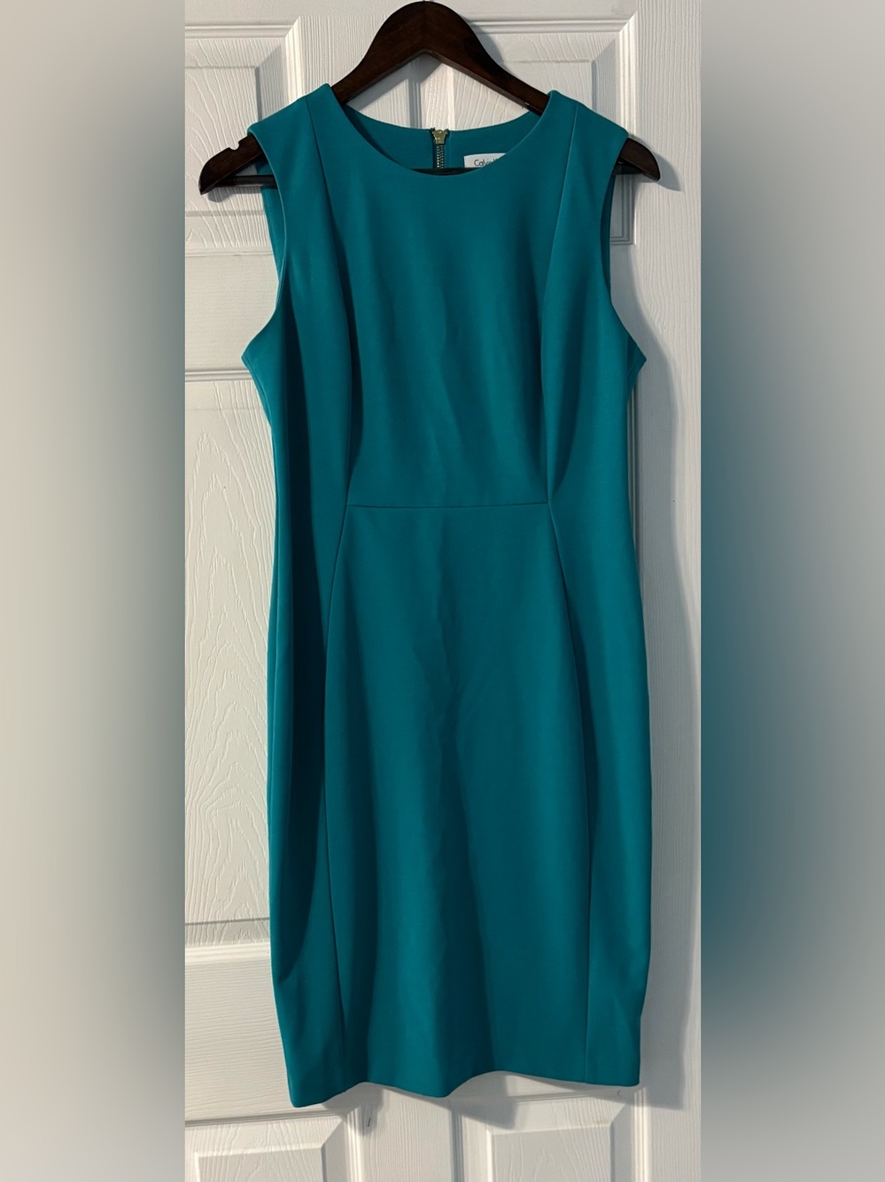 Calvin Klein Teal Midi Dress